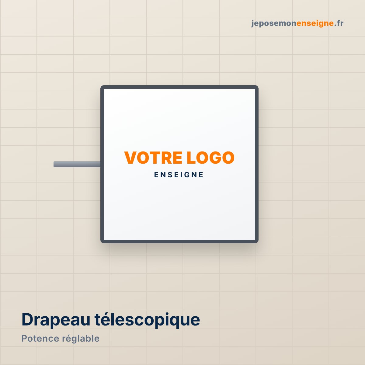 Enseignes drapeau