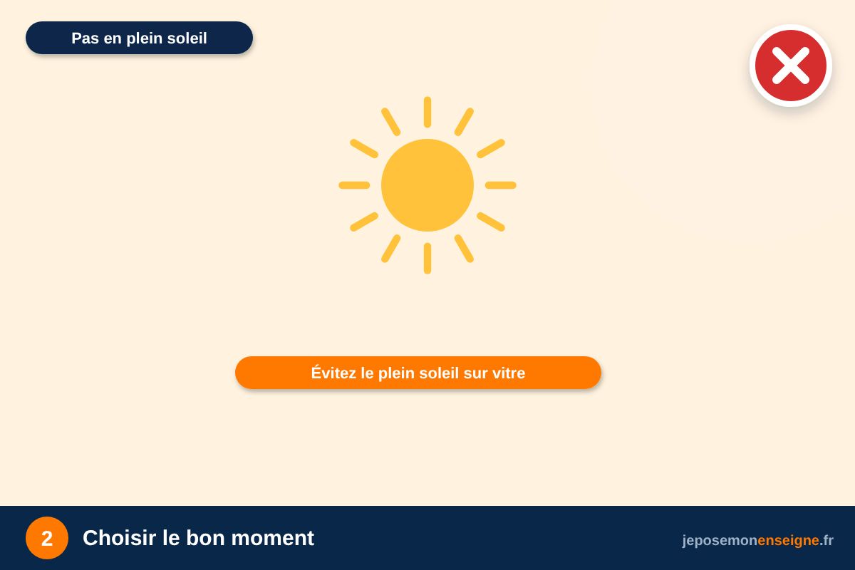 Choisir le bon moment – Nettoyer et entretenir son enseigne selon la matière