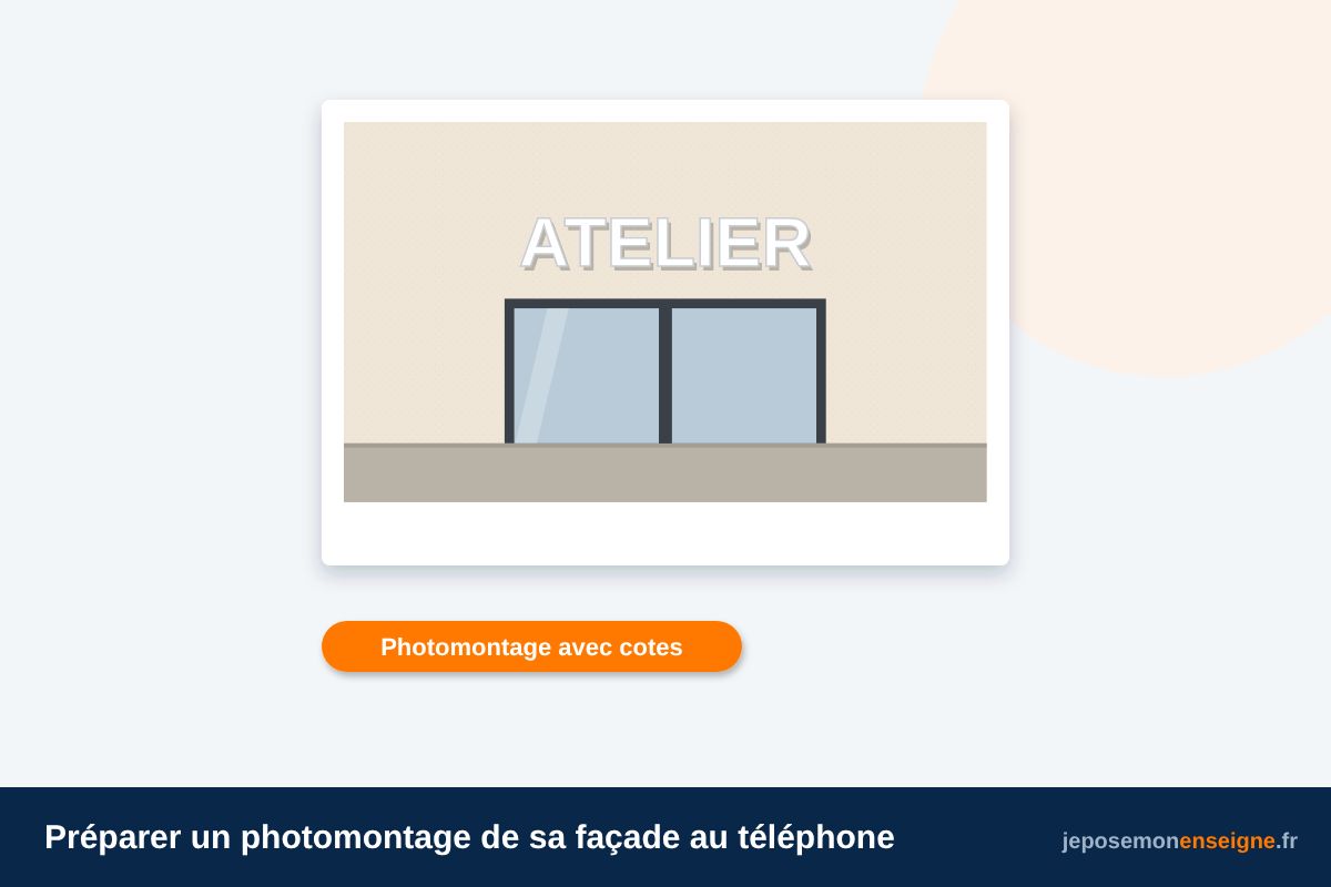 Préparer un photomontage de sa façade au téléphone