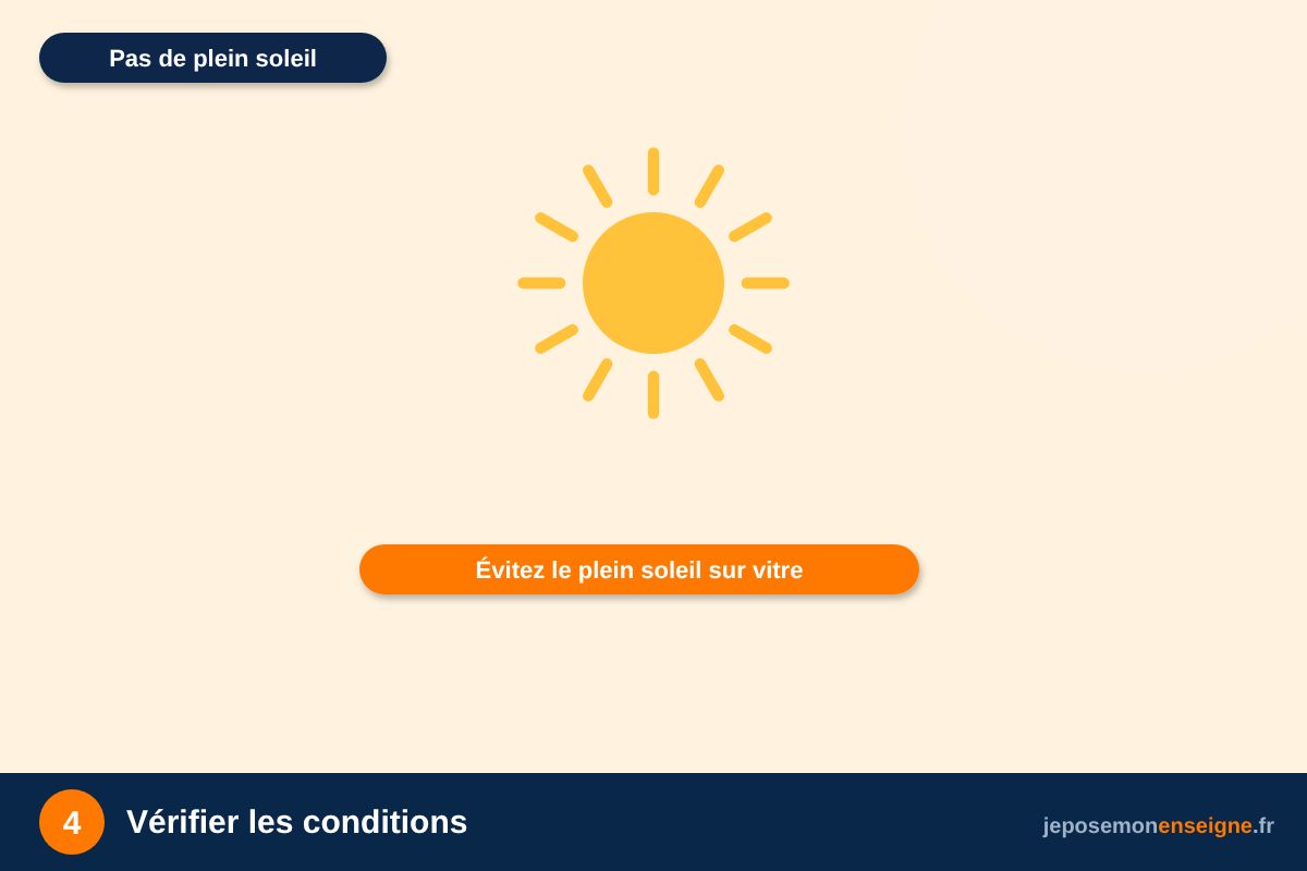 Vérifier les conditions – Pose humide : la méthode pour poser un adhésif sur grande surface