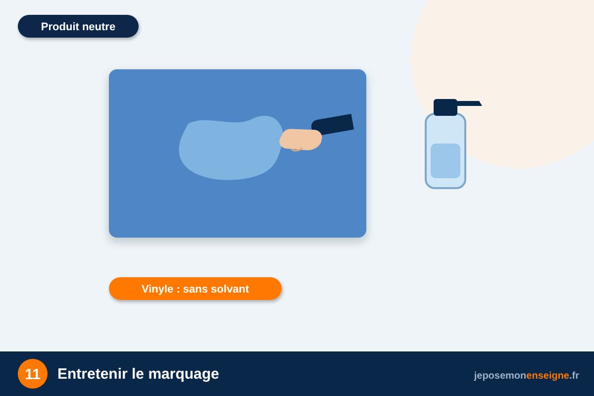 Entretenir le marquage – Comment poser un adhésif de sol antidérapant