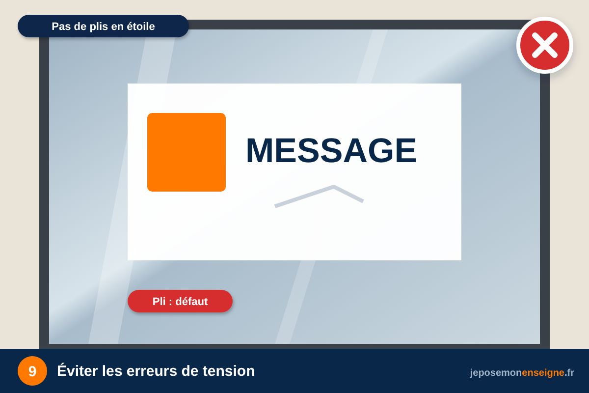 Éviter les erreurs de tension – Comment poser un panneau PVC souple avec œillets