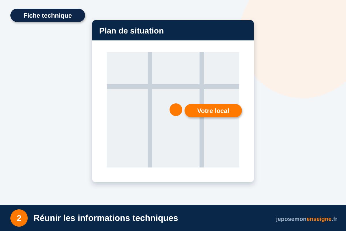 Réunir les informations techniques – Raccordement électrique d’une enseigne : le rôle de l’électricien
