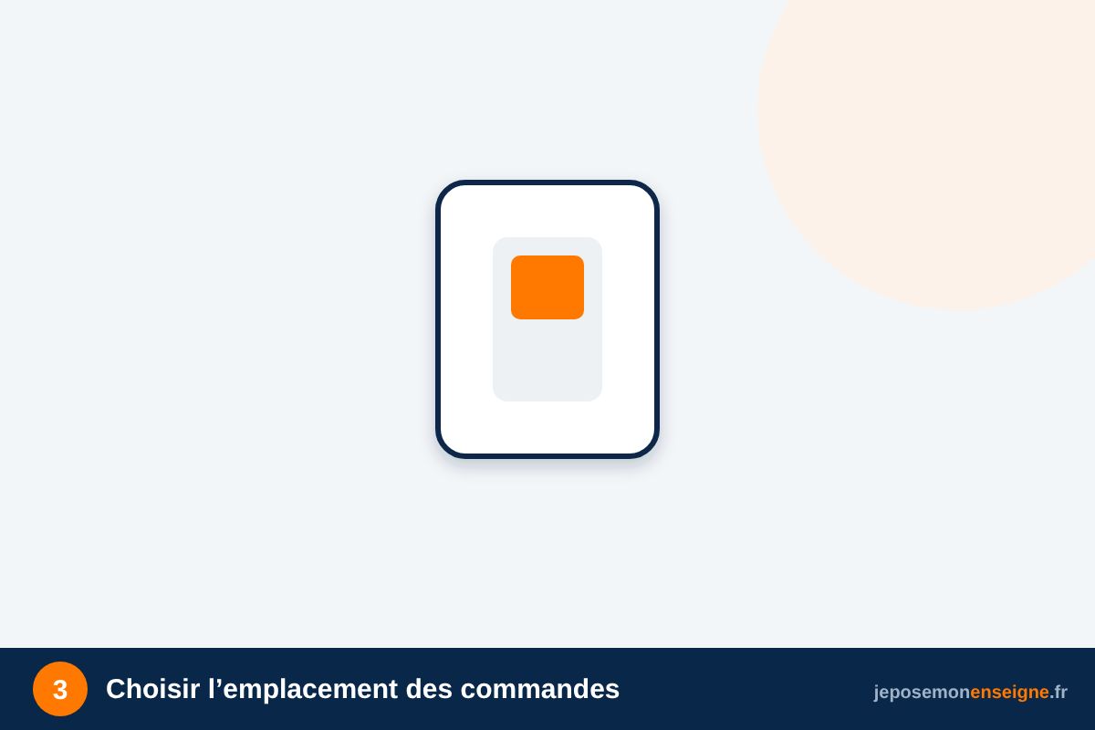 Choisir l’emplacement des commandes – Raccordement électrique d’une enseigne : le rôle de l’électricien